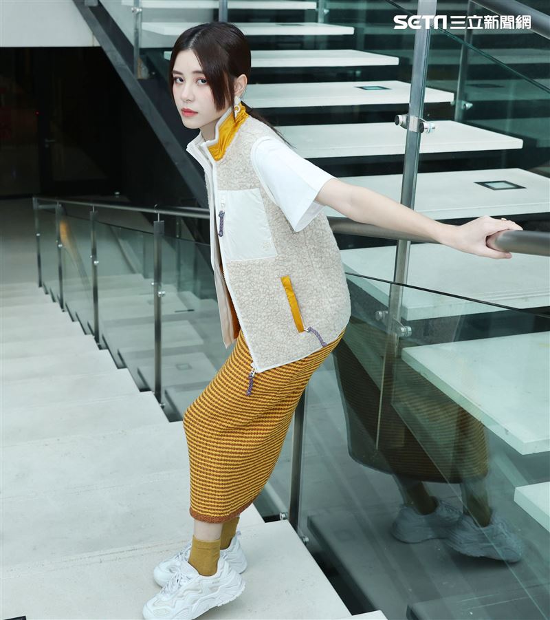 宇珊三立新聞網專訪。（記者邱榮吉/攝影）