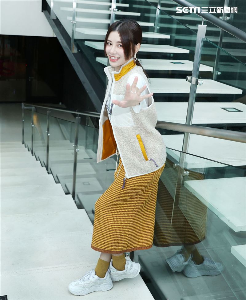 宇珊三立新聞網專訪。（記者邱榮吉/攝影）