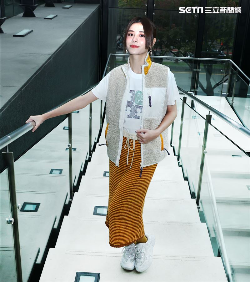 宇珊三立新聞網專訪。（記者邱榮吉/攝影）