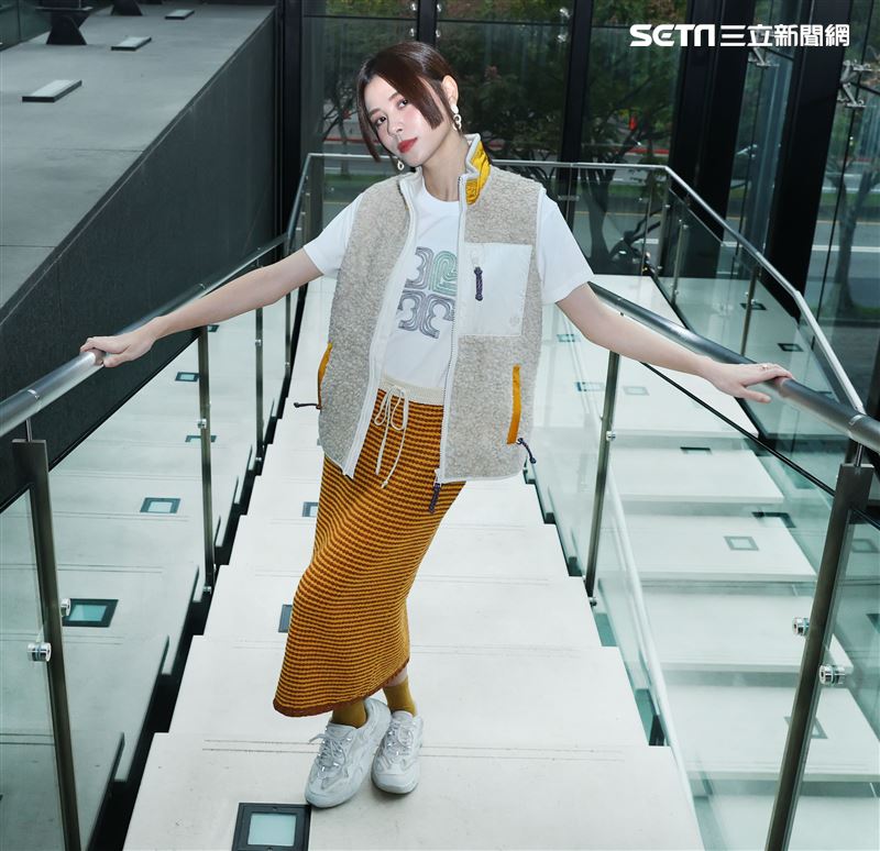 宇珊三立新聞網專訪。（記者邱榮吉/攝影）