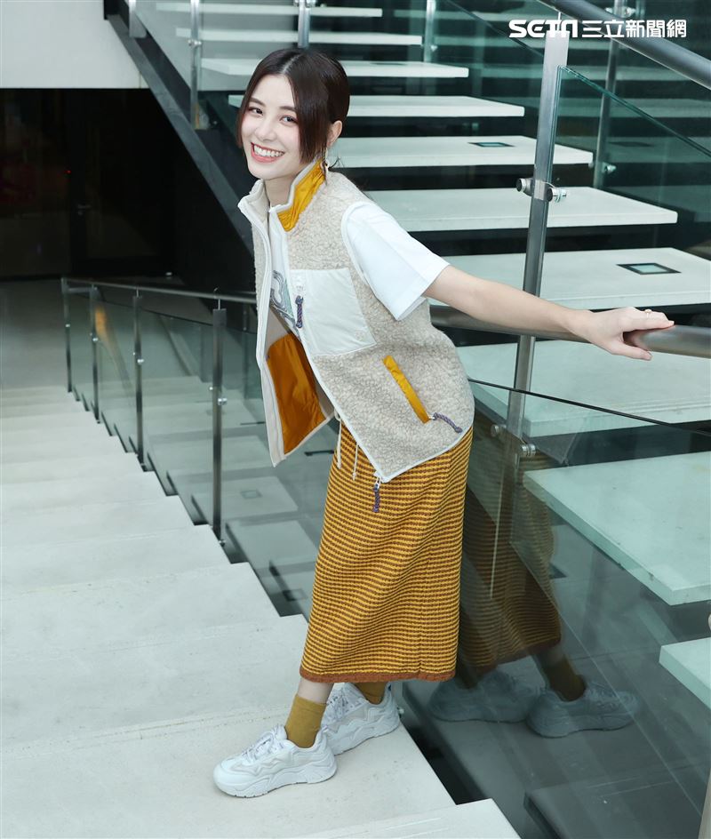 宇珊三立新聞網專訪。（記者邱榮吉/攝影）