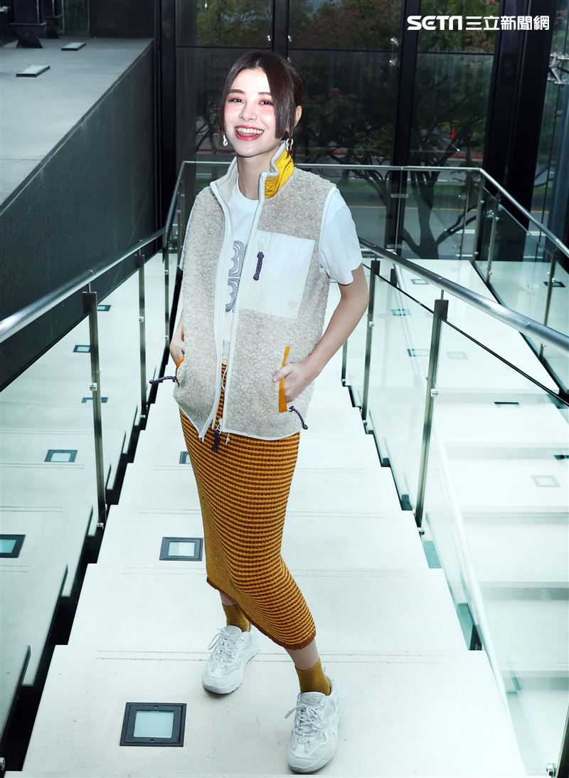 宇珊三立新聞網專訪。（記者邱榮吉/攝影）