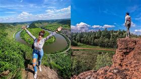 夫妻懸崖邊自拍 轉眼妻子失蹤尋獲時已墮崖慘死。圖/當事人IG