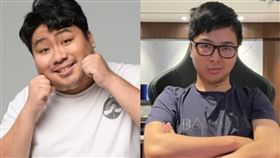 丁特、亞洲統神。（圖／翻攝自亞洲統神、丁特臉書）