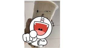 網友發表示每次買手搖追求每一口奶茶都要喝到料。（圖／翻攝自Dcard）