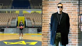 陳建州曝光「城堡」新莊體育館內部情形。（圖／PLG提供）