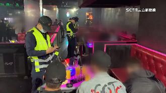 信義區2大型夜店復業　警方突襲臨檢