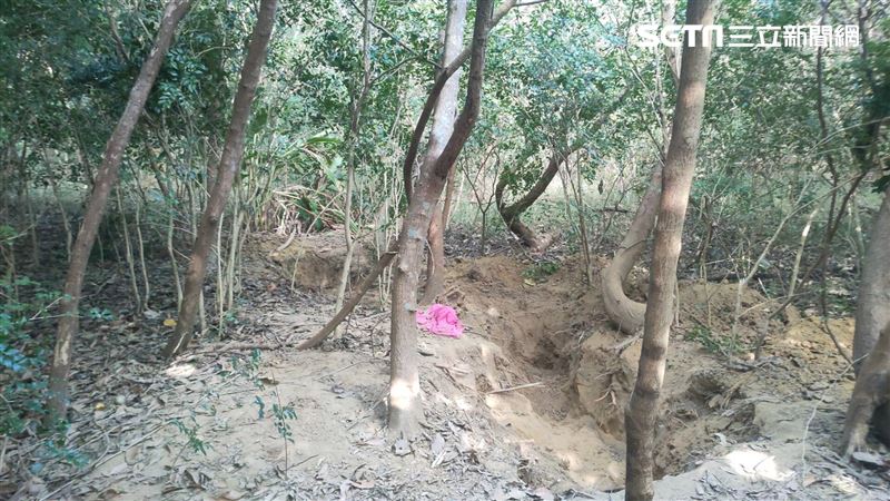 埋屍現場曝光　2歲童瘦小僅剩小碎骨