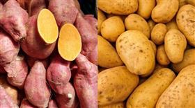 地瓜,馬鈴薯。（圖／Pixabay)