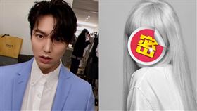 LIZ擁有一張神似李敏鎬的臉蛋。（圖／翻攝自STARSHIP官方IG）