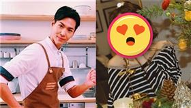 	陳德烈跟女友陳咏彤。(翻攝臉書)