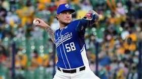 富邦悍將新洋投迪倫。（圖／富邦悍將提供）