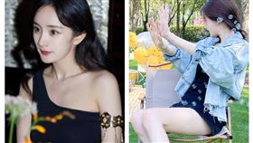 楊冪與卓亨瑜（圖／翻攝自兩人微博）