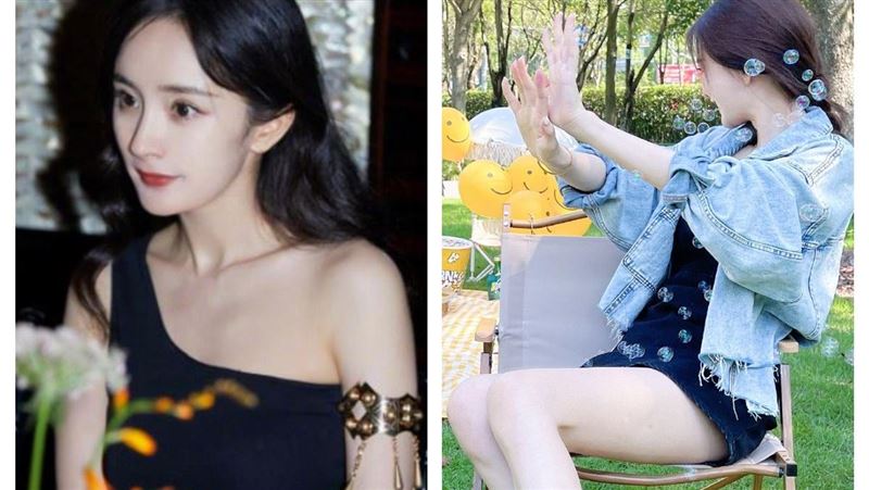 楊冪最美替身當媽了　洩白皙長腿辣翻