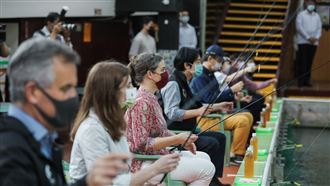 體驗台灣文化！賴清德揪5國使節釣蝦