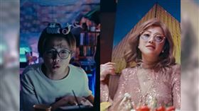 小8演出孫燕姿MV，換來偶像私訊稱讚她可愛，令她超開心。（圖／翻攝自小8臉書）