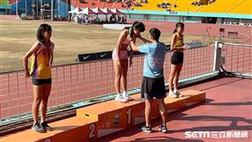 全國中等學校田徑錦標賽,苗栗,400公尺跨欄,安溪國中,劉翊君,張宸與,金牌,(張宸與提供
