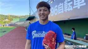 富邦悍將郭俊麟。（圖／記者王怡翔攝影）