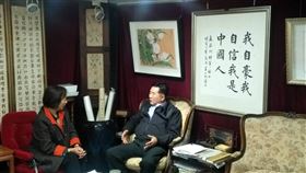 臺北市榮服處池玉蘭處長春節前夕拜訪退役上將夏瀛洲（圖／翻攝自臉書）