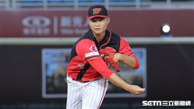 ▲味全龍先發投手郭郁政。（圖／記者劉彥池攝影）