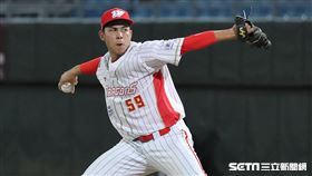 ▲味全龍投手陳冠偉。（圖／記者劉彥池攝影）