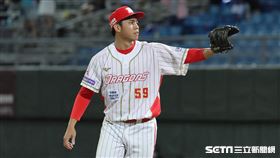 ▲味全龍投手陳冠偉。（圖／記者劉彥池攝影）