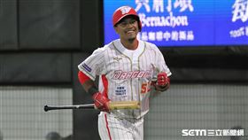 ▲味全龍外野手邱辰。（圖／記者劉彥池攝影）
