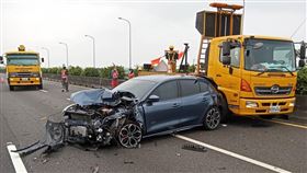 台南,國道1號,防撞車,連環車禍,追撞