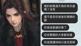 表妹玩壞5萬元人偶，姑姑惱羞:丟你爸媽的臉。（圖／翻攝自Dcard）