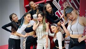 陳芳語出席樂天桃猿隊「環球阿迷趴」活動。（圖／翻攝自rakuten_monkeys IG）