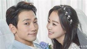 Rian和老婆金泰希，結婚4年依舊非常恩愛。（圖／翻攝自微博）