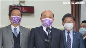 行政院長蘇貞昌赴立法院備詢。（圖／記者盧素梅攝影)