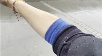 合歡山下冰霰！入秋以來第一波