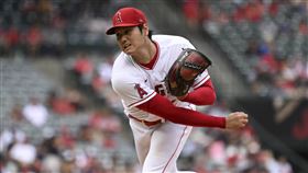 ▲大谷翔平的指叉球獲選2021年最難打球種。（圖／美聯社／達志影像）