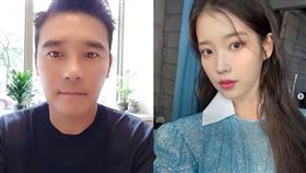任昌丁、IU（圖／翻攝自任昌丁、IU IG）
