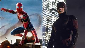 流出照顯示夜魔俠將加入《蜘蛛人：無家日》戰局。（圖／翻攝自夜魔俠劇照）