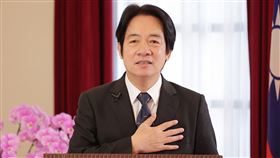 賴清德應大洛杉磯台灣會館基金會之邀發表「台美關係以及台灣外交新局面」演說。（圖／總統府提供）