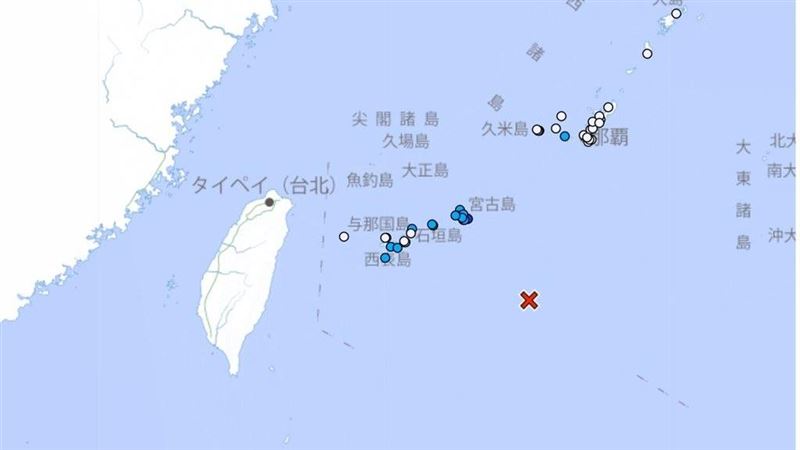 日本規模6.6淺層地震　台灣也有感