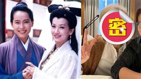 汪曼玲曝光了葉童（左）近況，白髮皺紋嚇壞不少網友。(圖／翻攝自汪曼玲微博)