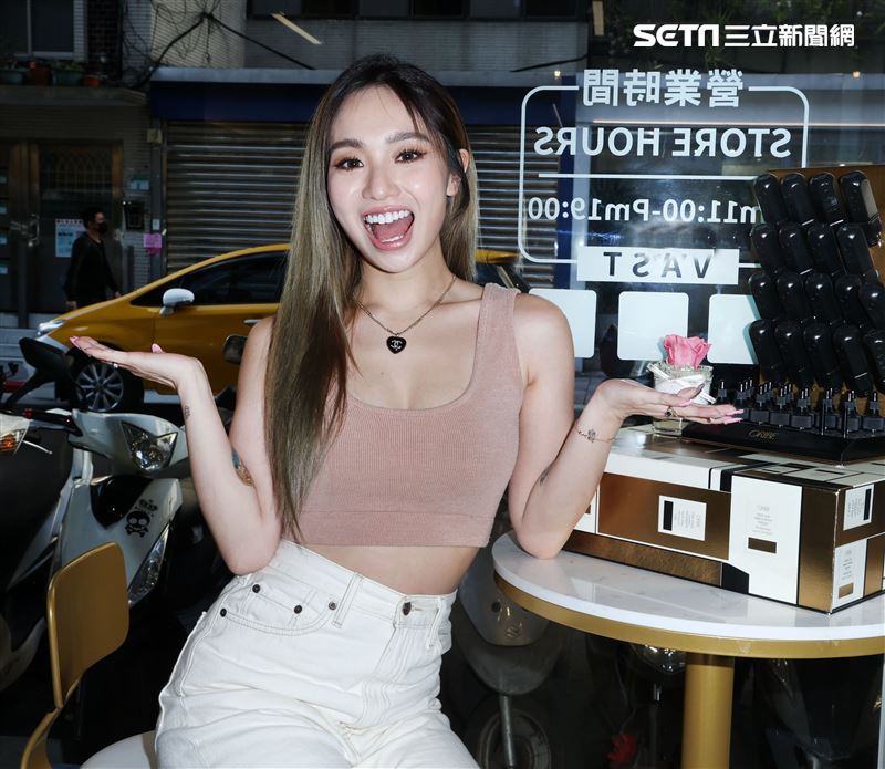 陳芳語三立新聞網專訪。（記者邱榮吉/攝影）