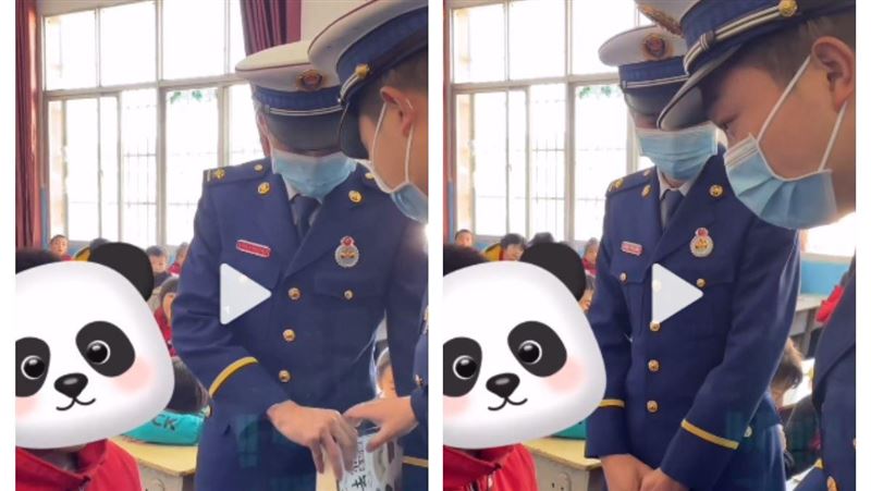 孩撥119噴髒話　隊員現身送道德經