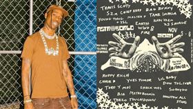 崔維斯·史考特音樂節釀8死300人受傷，網瘋傳與撒旦教血祭有關。（圖／翻攝自Travis Scott IG）