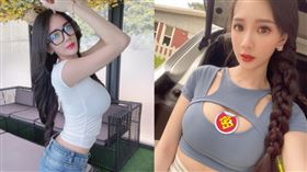 百萬辣模子涵在Instagram中曬出辣照。（圖／翻攝自子涵IG）