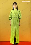 姚愛寗出席金馬開幕片「青春弒戀」。（記者邱榮吉/攝影）