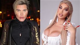  羅得里戈從真人肯尼變成真人芭比。（圖／翻攝自羅得里戈IG）