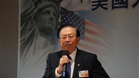 美國大選後的國際新局座談會（2）國策研究院董事長田弘茂9日在台北出席「美國大選後的國際新局」座談會，為活動引言。中央社記者徐肇昌攝　109年11月9日