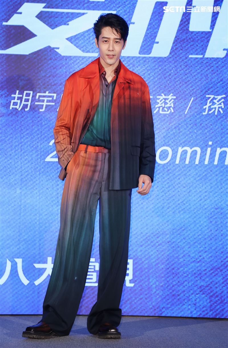 胡宇威出席「親愛的亞當」參加「TCCF創意內容大會」。（記者邱榮吉/攝影）