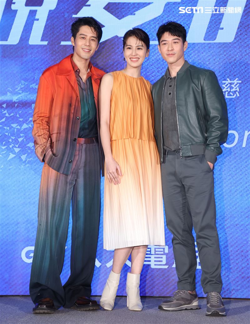 戲劇「親愛的亞當」演員胡宇威、曾沛慈、吳岳擎出席參加「TCCF創意內容大會」。（記者邱榮吉/攝影）