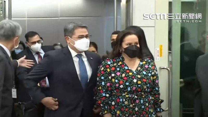 宏都拉斯總統伉儷抵台！蔡英文將接待