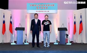 公投第18案意見發表會林為洲、陳吉仲、李進勇（圖／中選會提供）